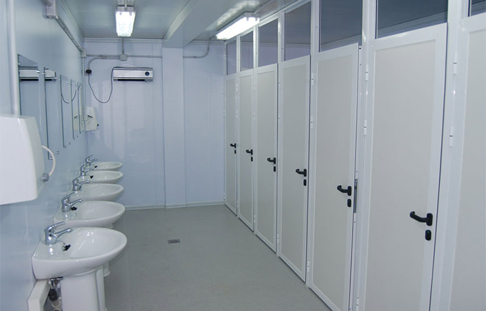 Portable Temporary Public Container Toilet